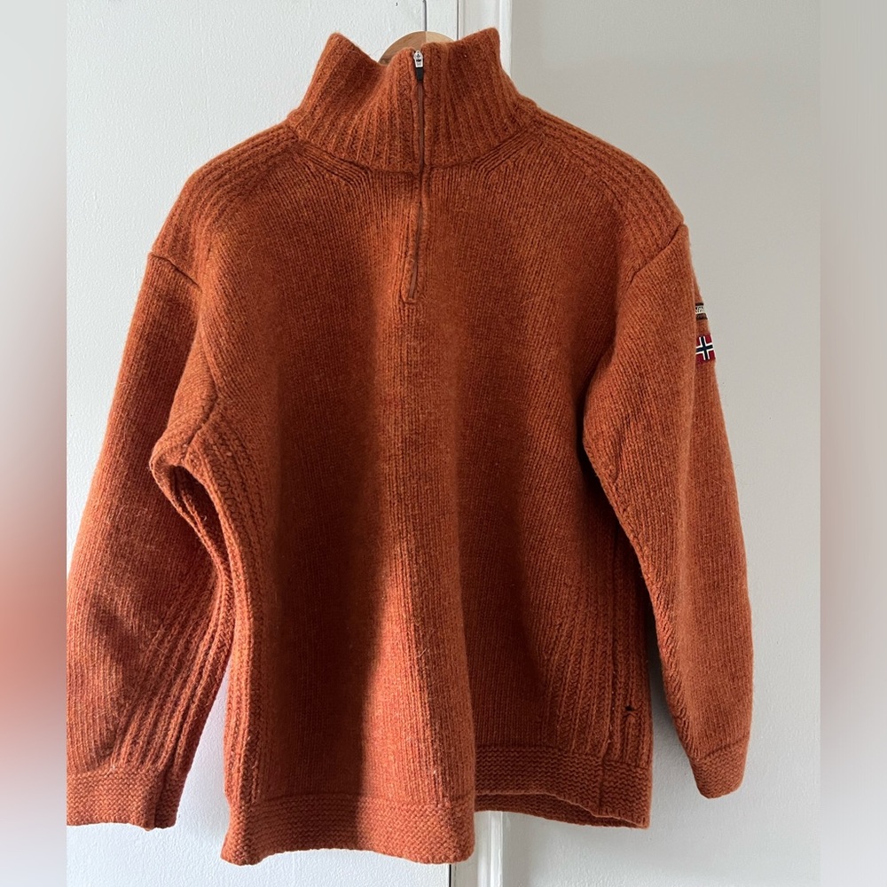 Napapijri Geographic Wool Quarter Zip Men's